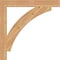 Ekena Millwork Thorton Block Smooth Bracket, Western Red Cedar, 3 1/2"W x 32"D x 32"H BKT04X32X32THR05SWR - alternate 4